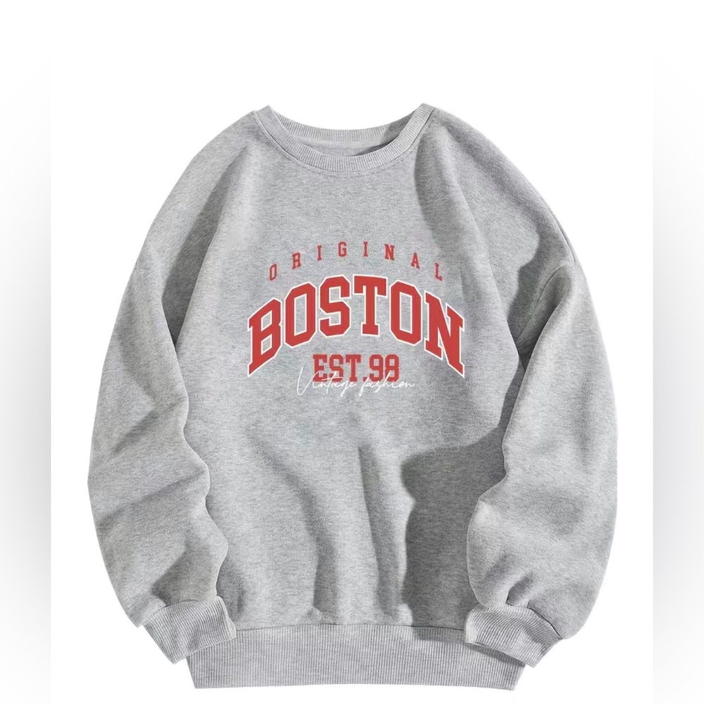 (New) Vintage Retro Street Boston Crewneck sweater